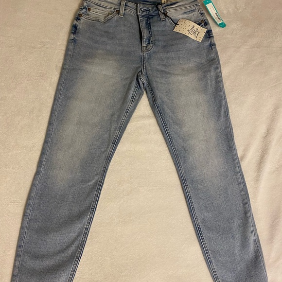 COSMIC JEAN BLUE ARIELLE SKINNY SCISSOR CUT HEM - Picture 7 of 13